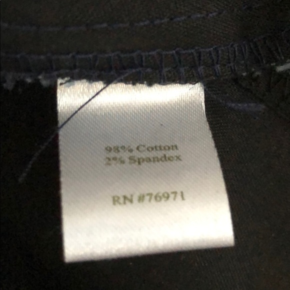 Garnet Hill Crop Chinos in Dressy Denim Sz 10 - Picture 6 of 8